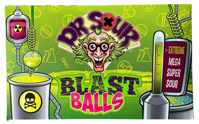 Леденцы кислые Dr Sour Blast Balls 90 г (2365527869)