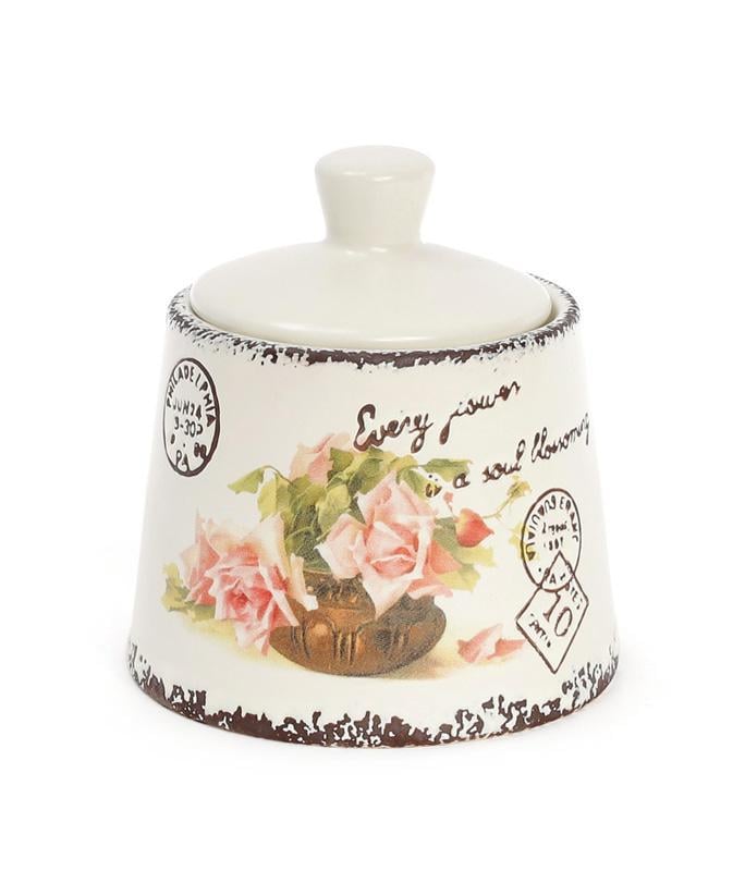 Сахарница керамическая Провансальская Роза 200 мл