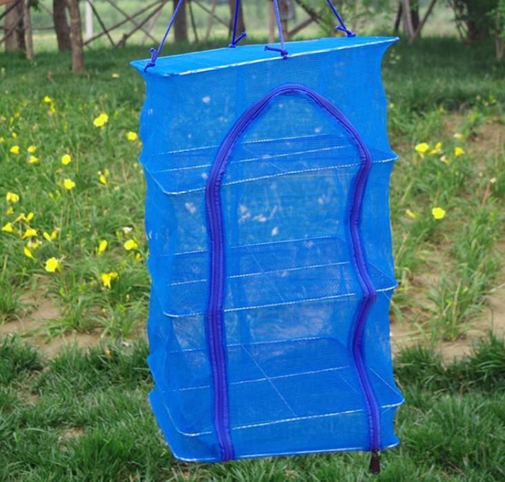 Сетка-сушилка подвесная для рыбы/грибов/овощей/фруктов/мяса бытовая 35х35х65 см (М71-2025) - фото 10