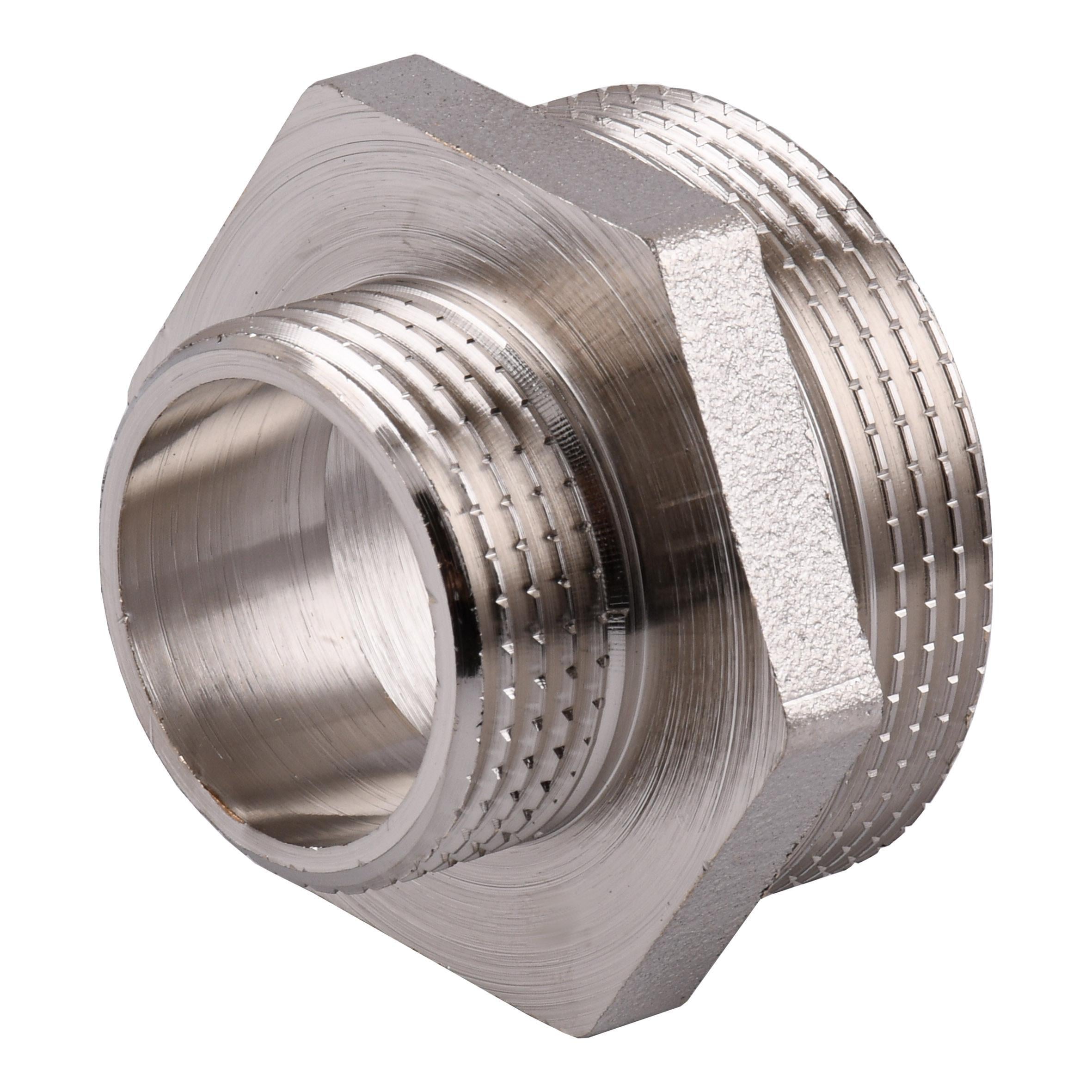Ніпель редукційний Optimum 1 1/2"х1"ЗЗ нікельований NN752S (000030794)