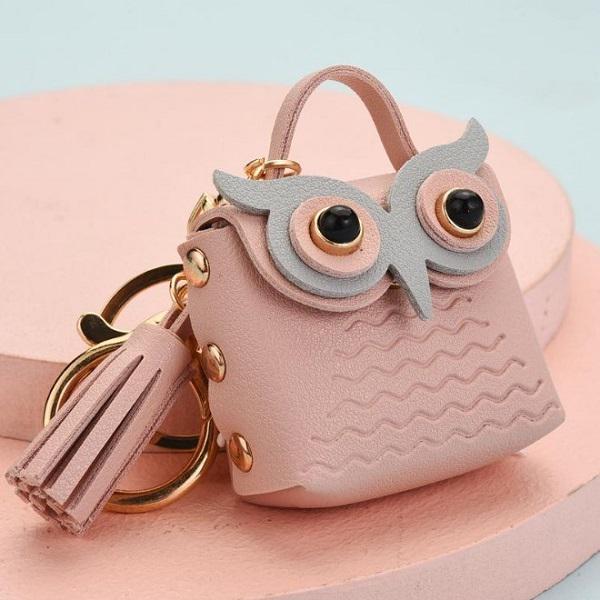 Брелок-монетница из экокожи L00196-2 11,9х5,5 см Розовый - фото 5 Брелок-монетница из экокожи L00196-2 11,9х5,5 см Розовый - фото 5