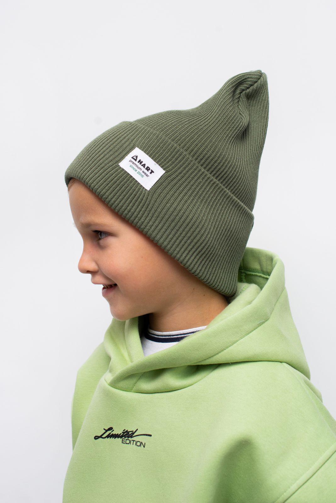 Шапка для мальчика р. 52-56 Хаки (127027)