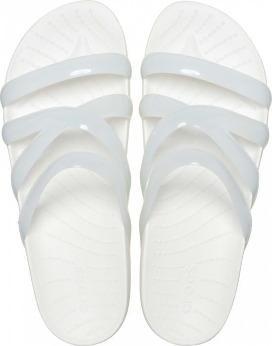 Шльопанці Crocs Splash Glossy Strappy р. W10/EUR 40-41 White (13390037) - фото 5