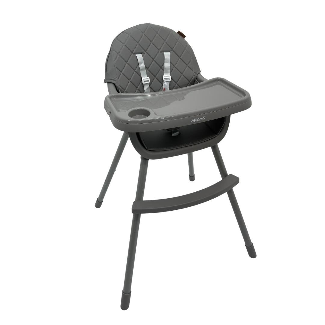 Стілець для годування дитини Velano 2в1 Evo Grey
