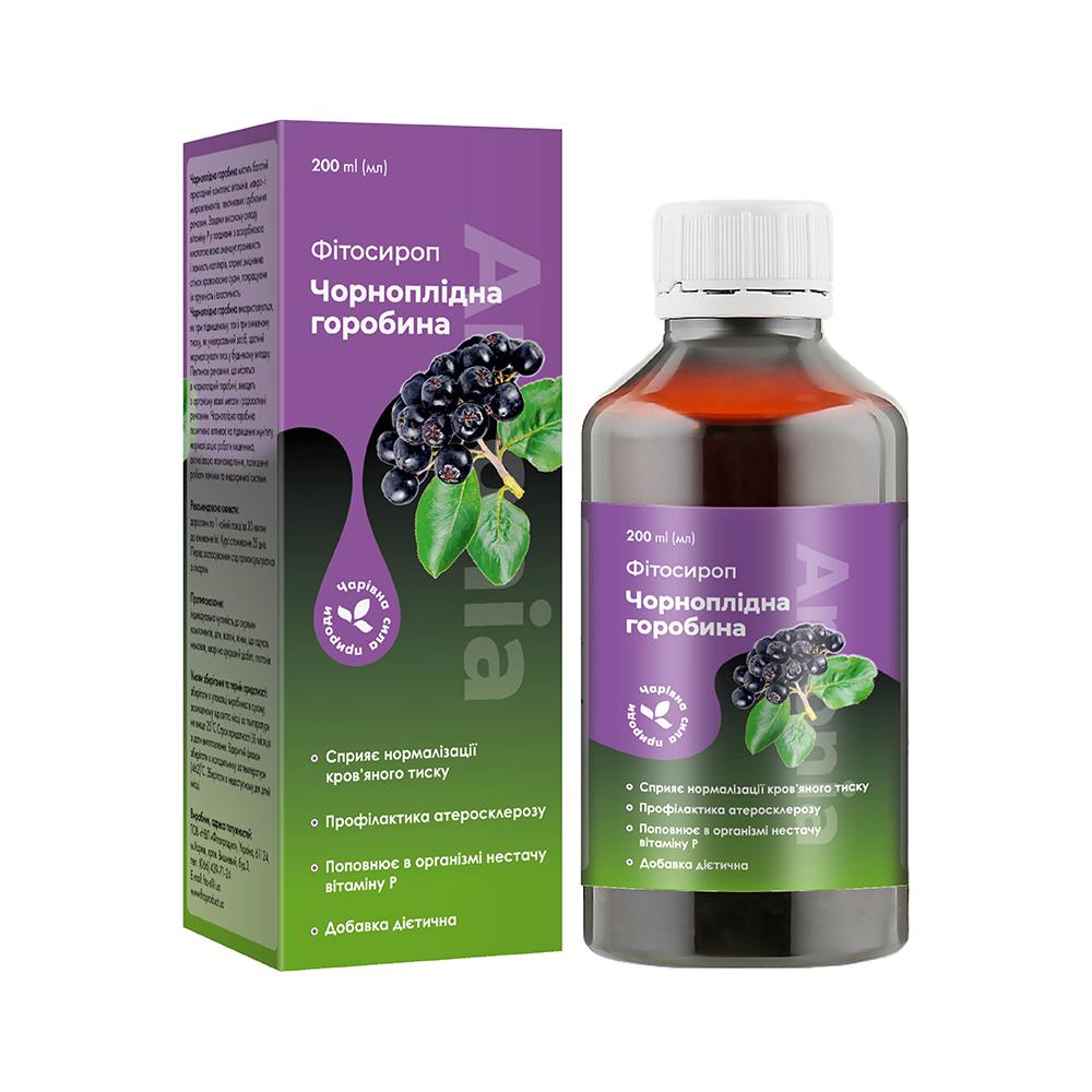Фитосироп черноплодной рябины Fito Product 200 мл (4820159302406)