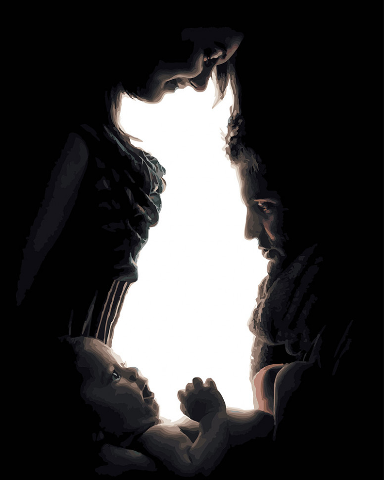 Картина по номерам Brushme Семья олицтворение питомца (GX24726)