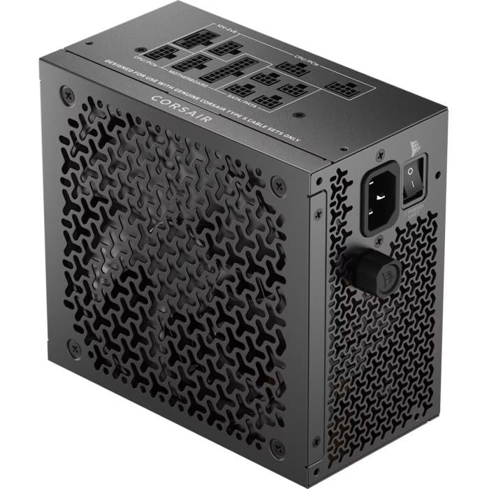 Блок питания Corsair RM850x Shift ATX 3.1 850W 80 Plus Gold с вентилятором 140 мм Black (CP-9020299-EU)