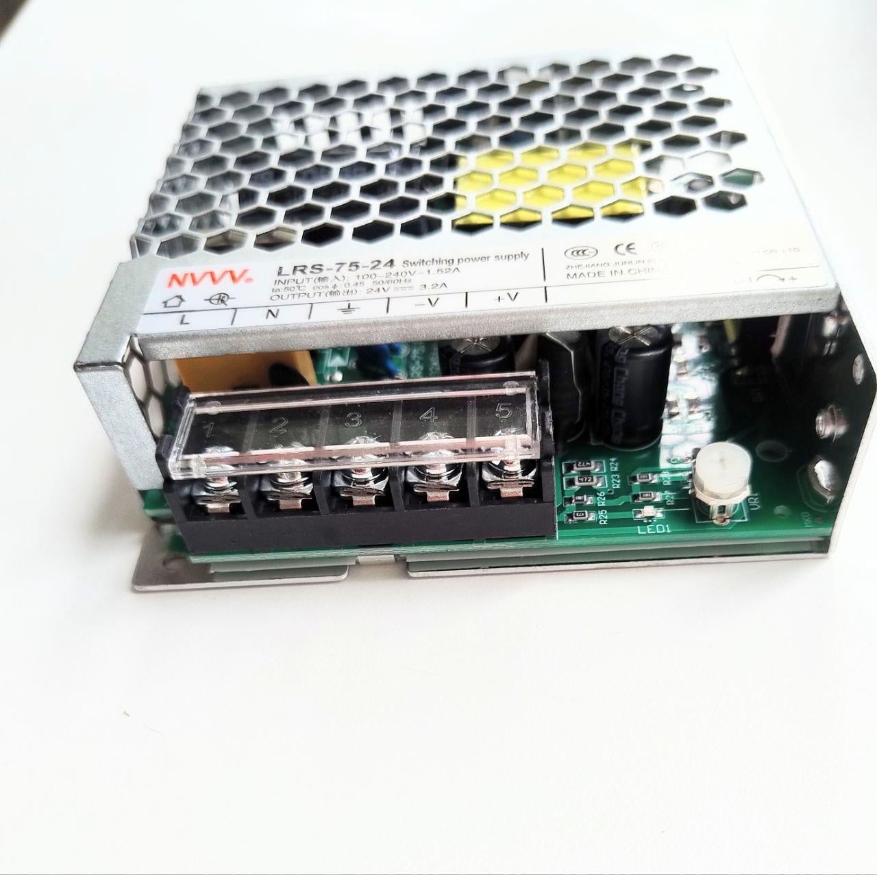 Блок питания встроенный NVVV 75W 24V (LRS-75-24)