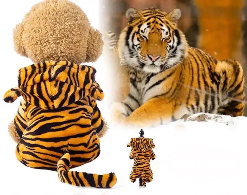 Толстовка для собак и кошек "TIGER" Size S - фото 4