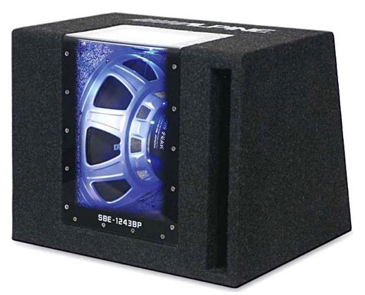 Корпусний сабвуфер Alpine SBG-1224BP