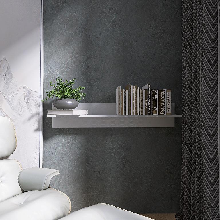 Полочка настенная Лайт ПЛН-1 800х220х282 мм Нимфея альба (11134) - фото 4 Полочка настенная Лайт ПЛН-1 800х220х282 мм Нимфея альба (11134) - фото 4