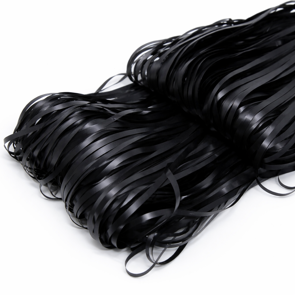 Дощик для фотозони новорічний матовий 2x1 м Чорний 1014 (1072488798)