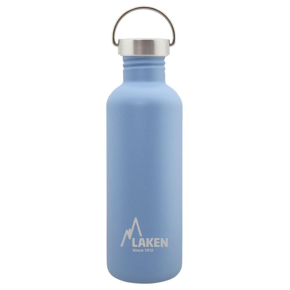 Фляга Laken Basic Steel Vintage Bottle 0,75 л Голубой (1004-BSH75AZ)