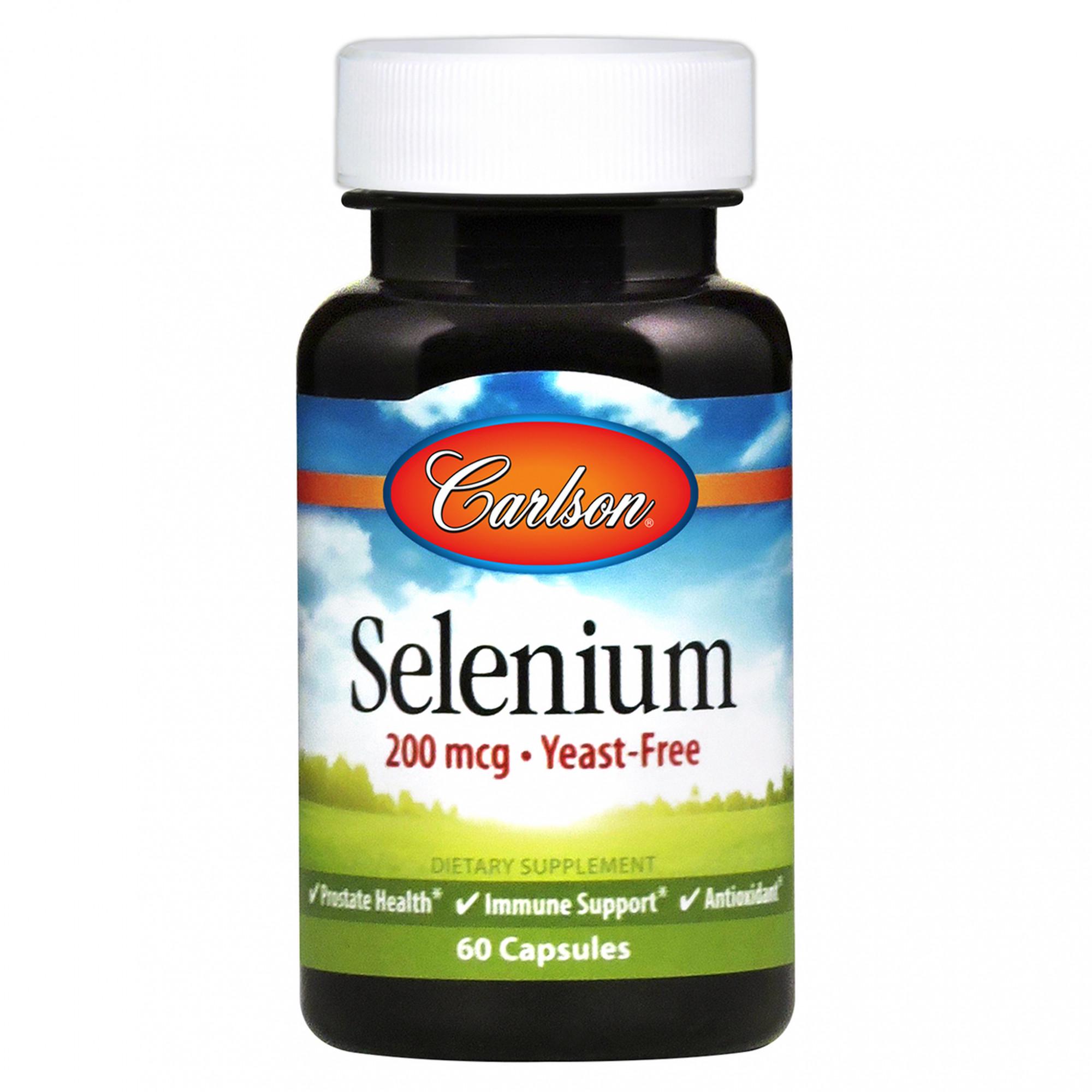 Селен Carlson Labs Selenium 200 mcg 60 caps Селен Carlson Labs Selenium 200 mcg 60 caps