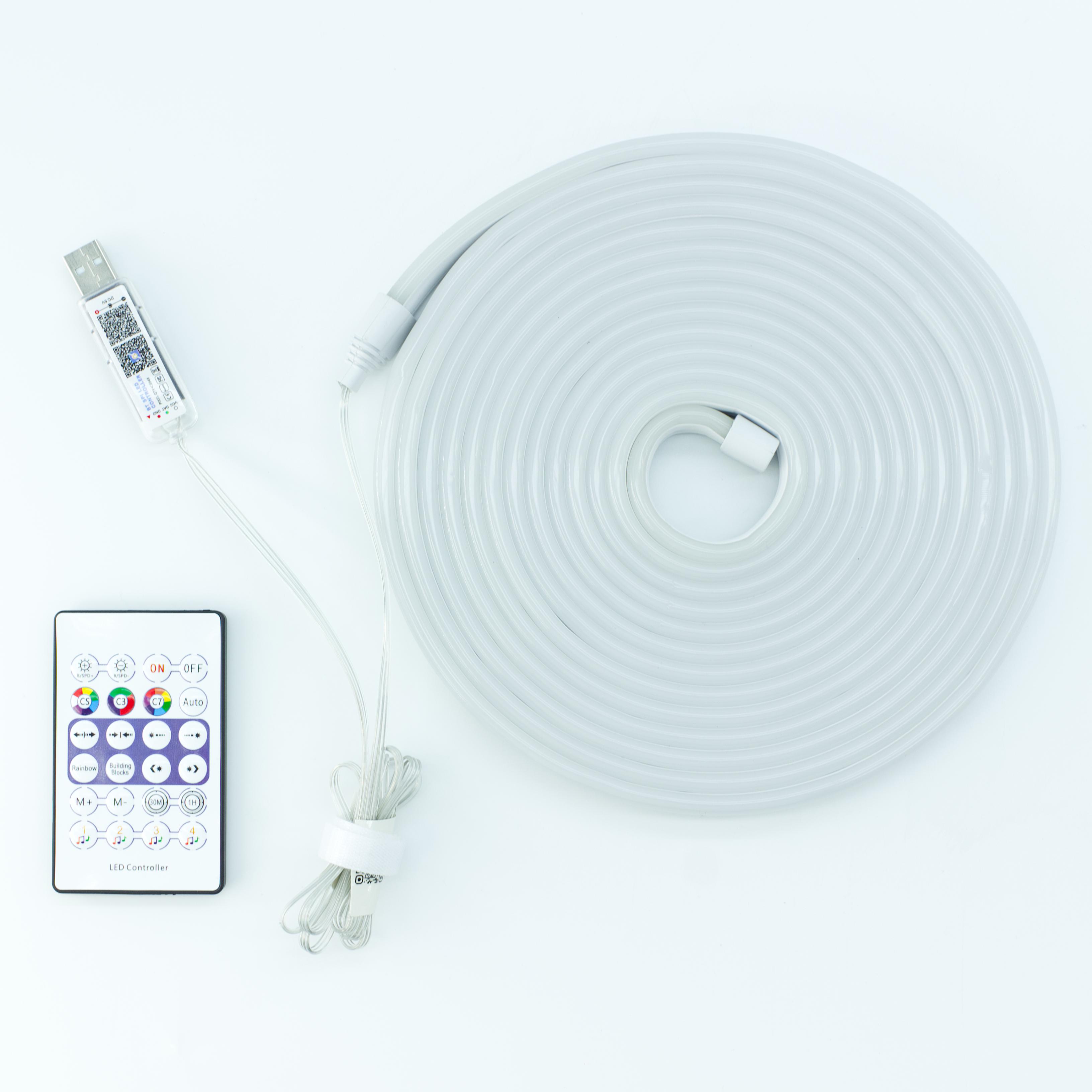 Светильник гибкий светодиодный SMART DYVOSVIT RGB 10W 16x6x5000 мм (10663) Светильник гибкий светодиодный SMART DYVOSVIT RGB 10W 16x6x5000 мм (10663)