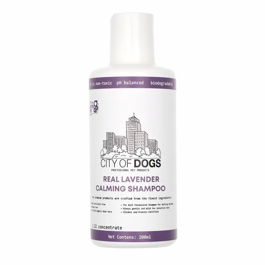 Шампунь успокаивающий с лавандой City of Dogs Real Lavender 200 мл (cod-609-200)