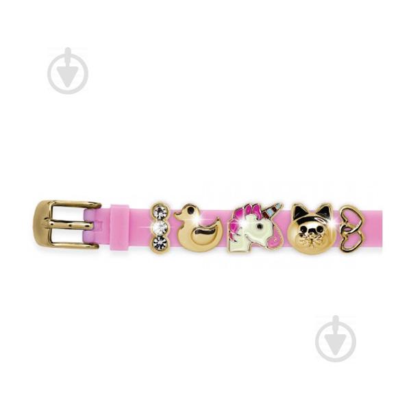 Браслет силиконовый Biojoux BJB006 Charms Bracelet MIX 6 Pink (4670)