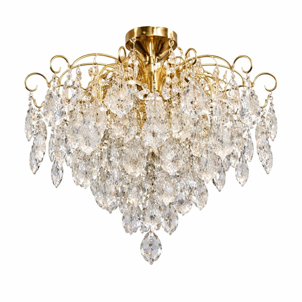 Люстра стельова кришталева Numina QH-E1151/4  Золотий  (32695771)