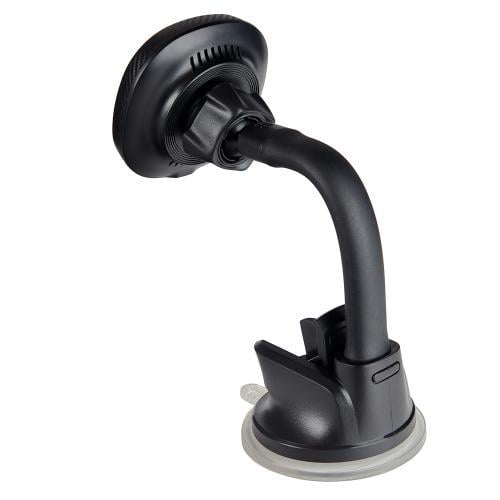 Держатель мобильного телефона VOIN магнитный с беспроводной зарядкой 15W на присоске (UHV-0802)