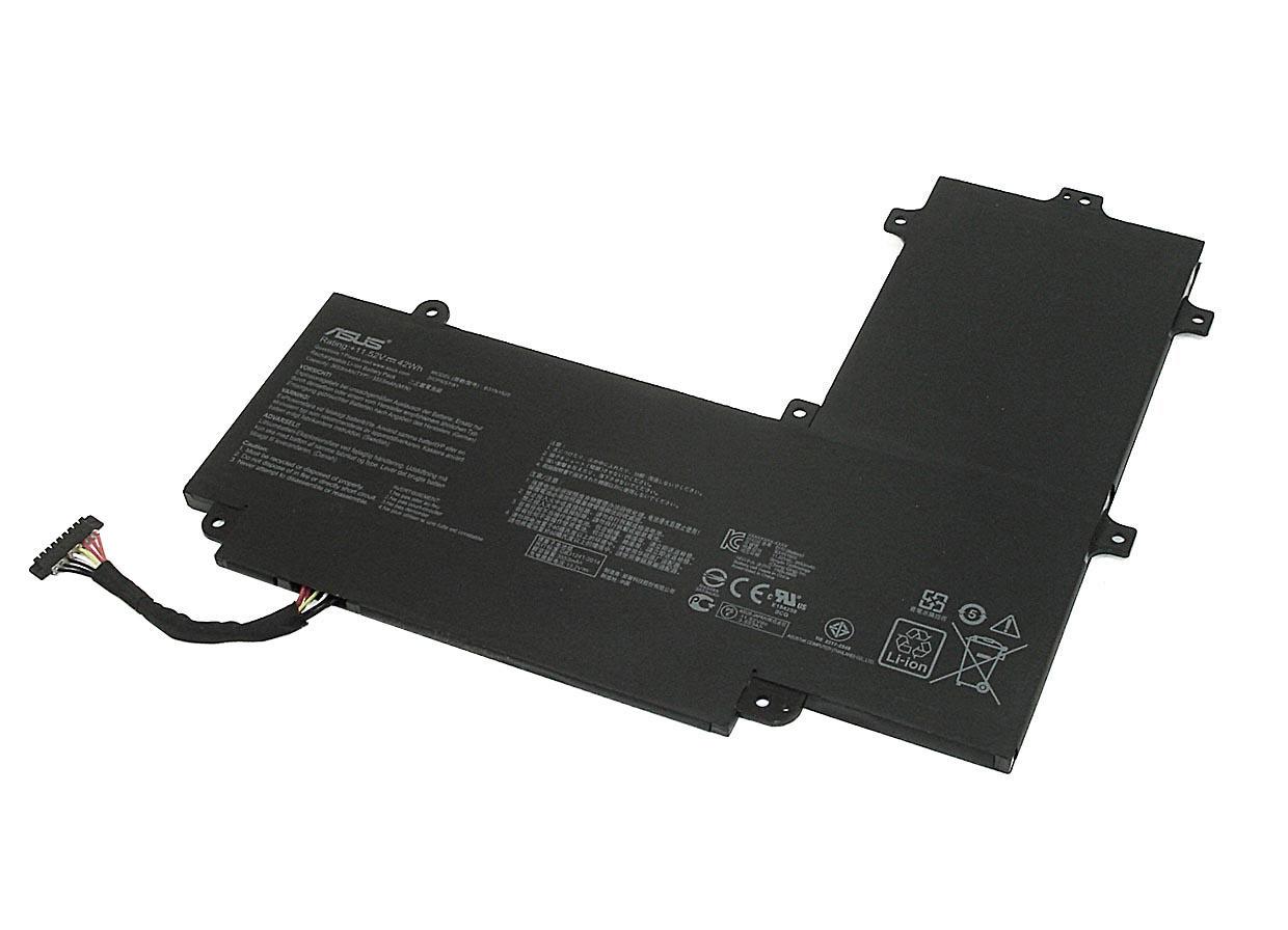 Акумулятор для ноутбука Asus B31N1625, TP203NA 11,52 V 3653 mAh Black