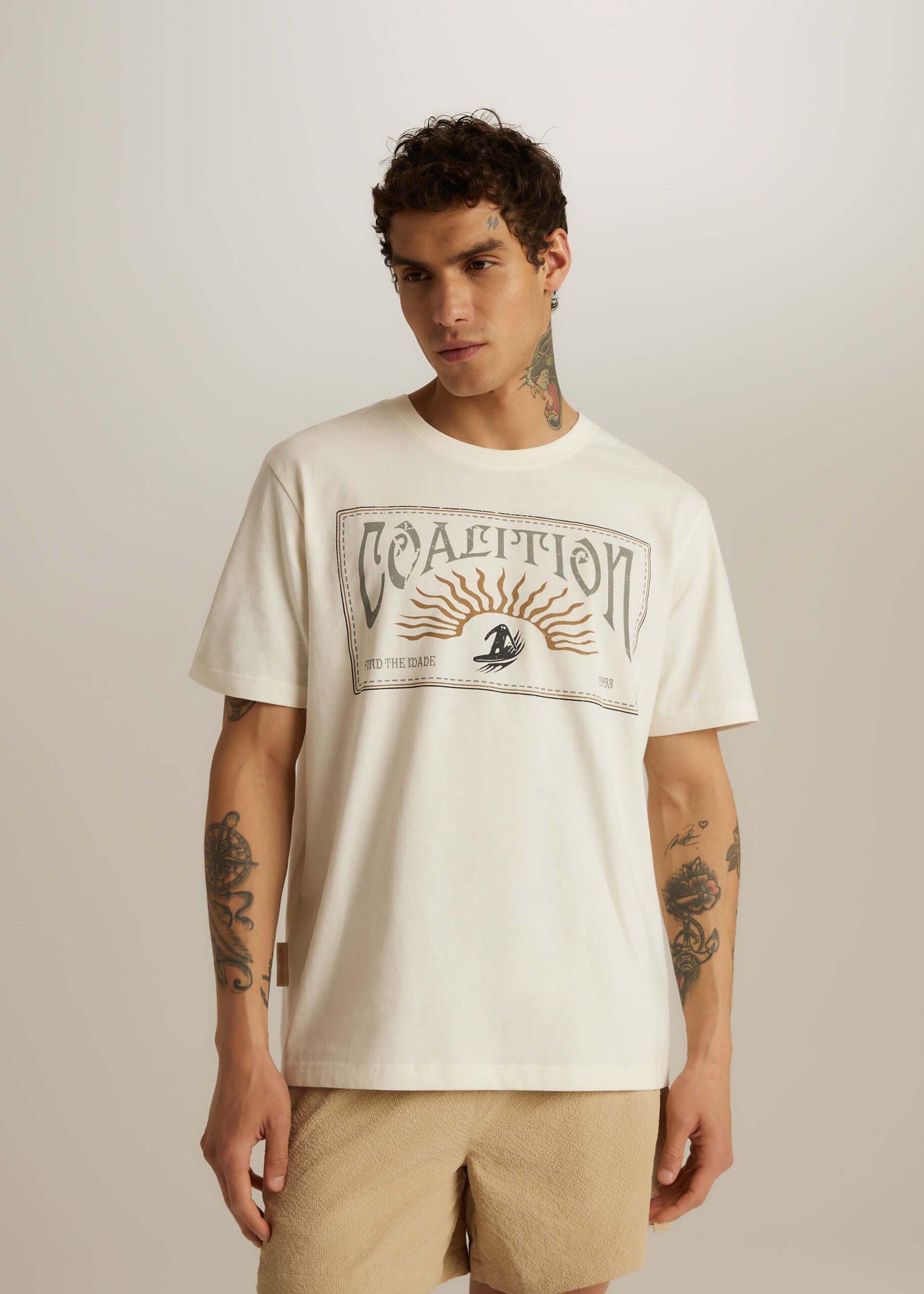 Футболка мужская Diverse CLTN T SUN 325 XL Молочный (5905384154835)