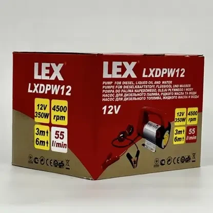 Електронасос паливно-водний LEX LXPDW12 12V 0,350 кВт високошвидкісний 4500 об/хв (LXPDW12 ) - фото 2 Електронасос паливно-водний LEX LXPDW12 12V 0,350 кВт високошвидкісний 4500 об/хв (LXPDW12 ) - фото 2