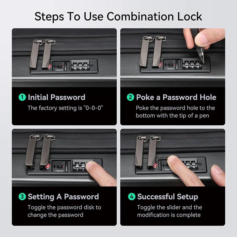 Рюкзак для подорожей Mark Ryden MR8918 з кодовим замком Чорний (2406) - фото 7