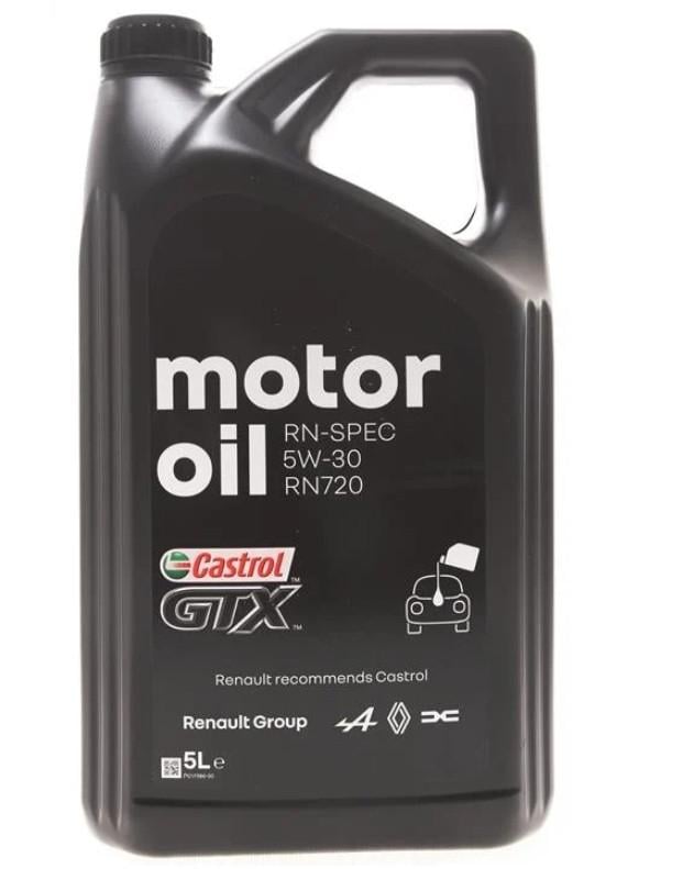 Моторне мастило RENAULT Castrol GTX RN-Spec 5W-30 RN720 5W-30 RN720 5 л (7711943687)