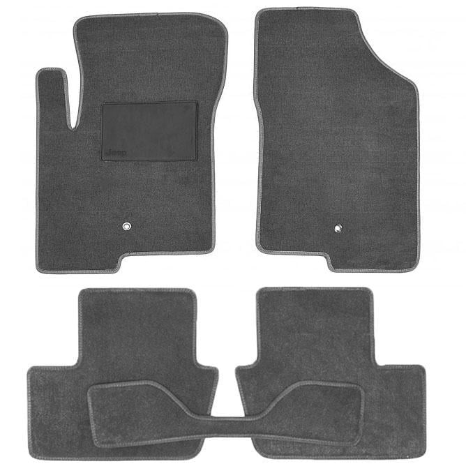Коврики в салон Optimal для Jeep Patriot '07-16 текстильные Серый
