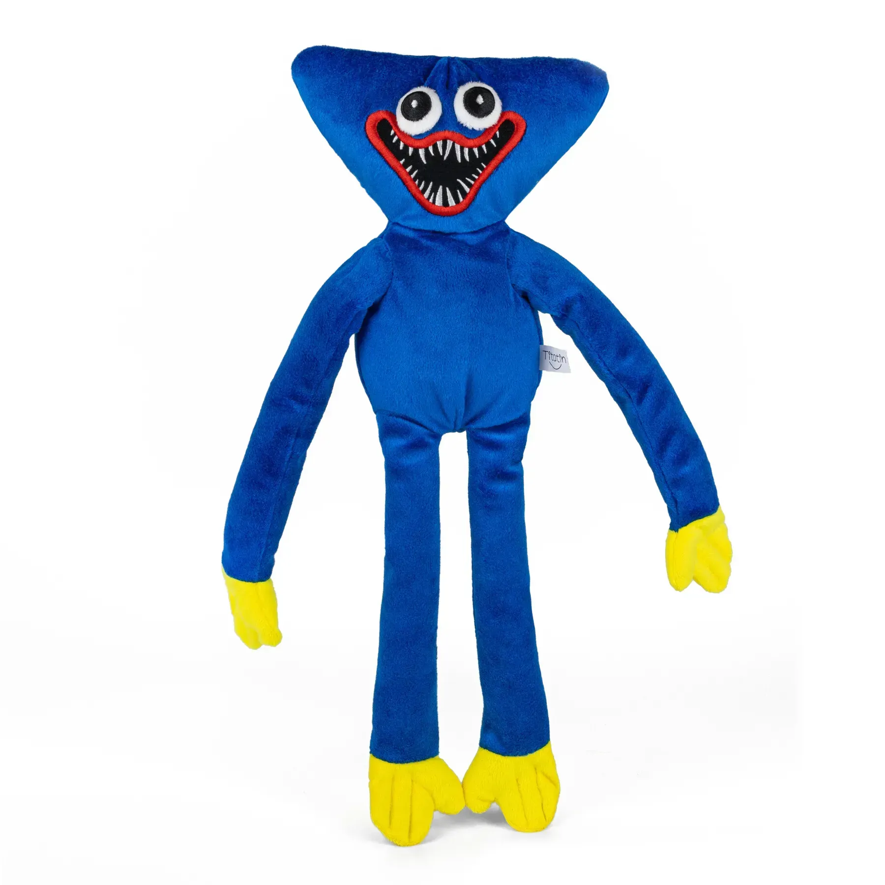 Мягкая игрушка Titatin Монстр Huggy Wuggy из искусственного меха 45 см Синий (150-98-TT1001)