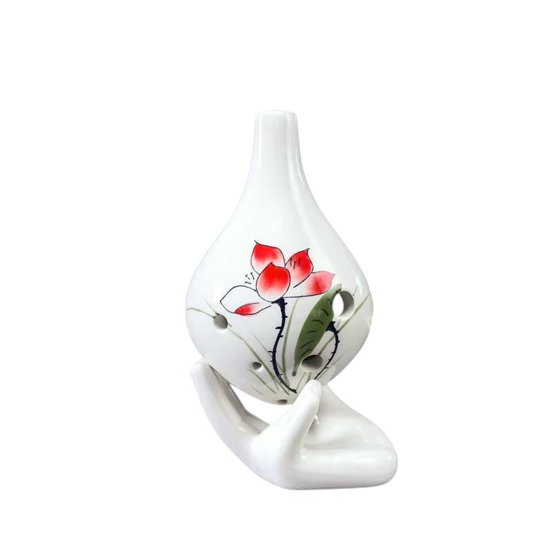 Окарина Alfabeto OC6T-LS/Tuba Ceramic Ocarina Lotus (29966408)