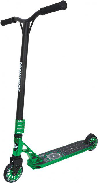 Самокат трюковый Schildkröt Flipwhip Hydro Green 2021v Черно-зеленый (510403)