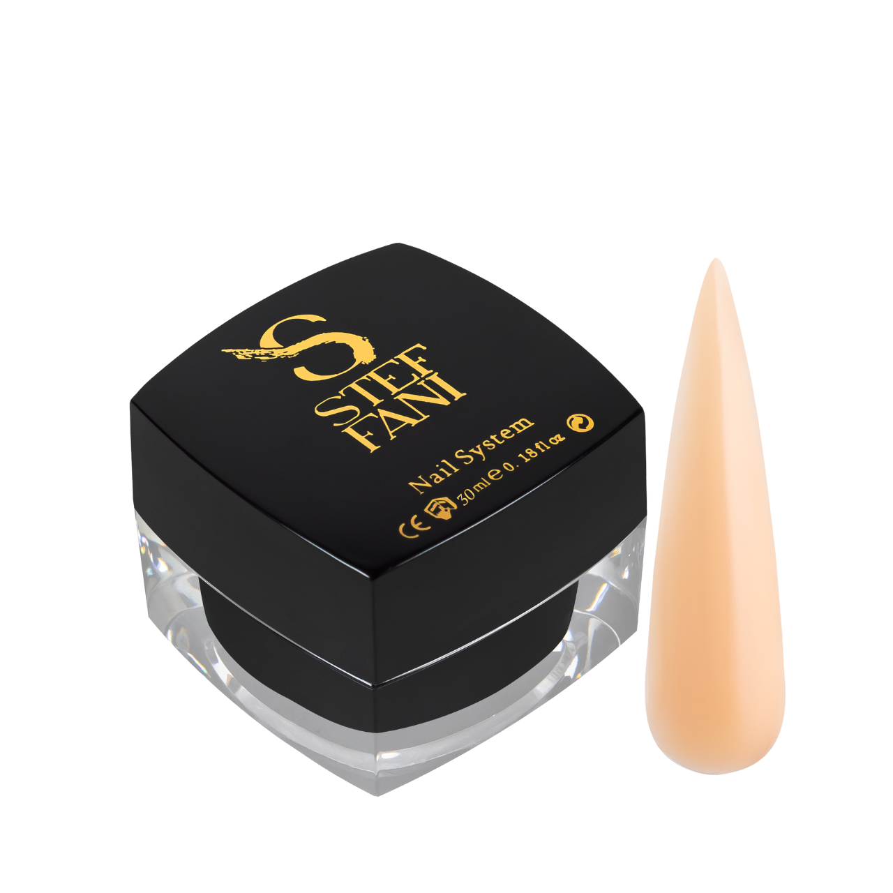 Гель для наращивания ногтей камуфлирующий Steffani Builder Gel 30 мл 04 Персиковый