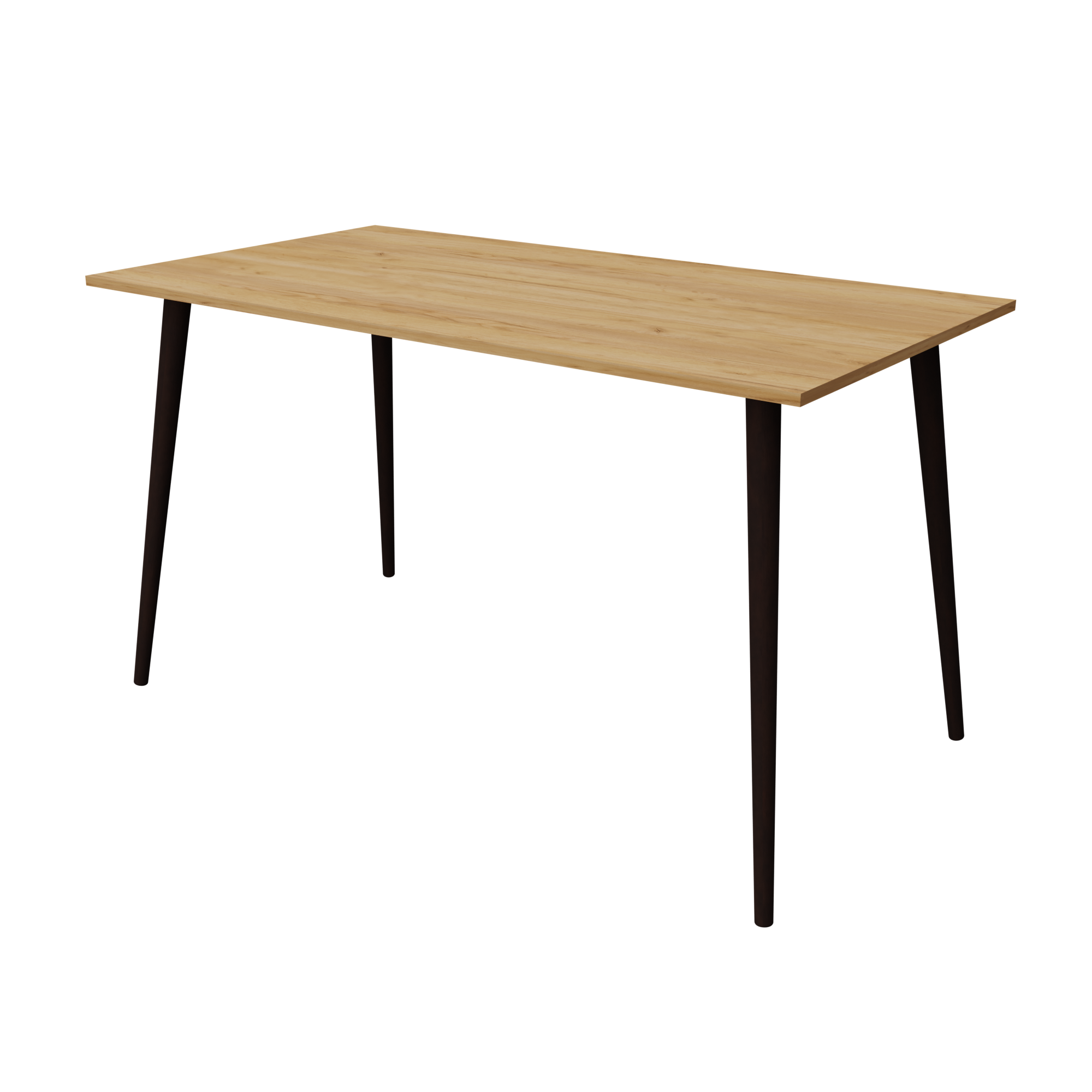 Стол Неман ЛОЙС 1280х680 Дуб крафт золотой/Венге (20000220)