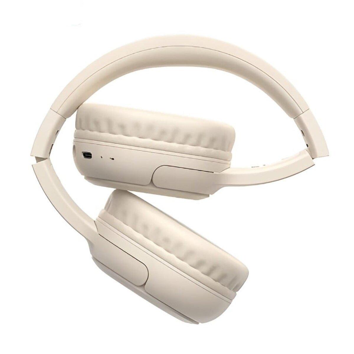 Наушники Usams YG23 Wireless Headphone Yun Series Beige (20220515) - фото 3