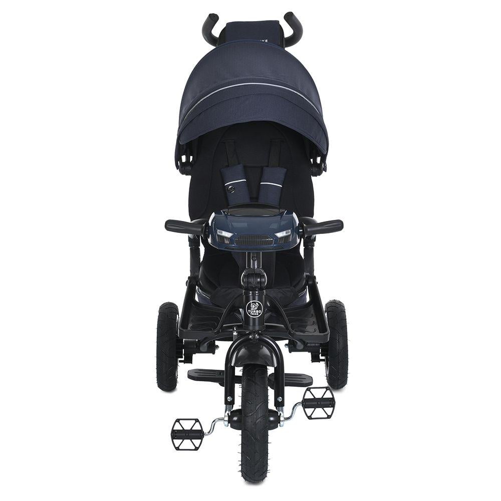 Дитячий велосипед триколісний Turbo Trike MT 1007 гумові колеса Синій (400947230) - фото 4 Дитячий велосипед триколісний Turbo Trike MT 1007 гумові колеса Синій (400947230) - фото 4