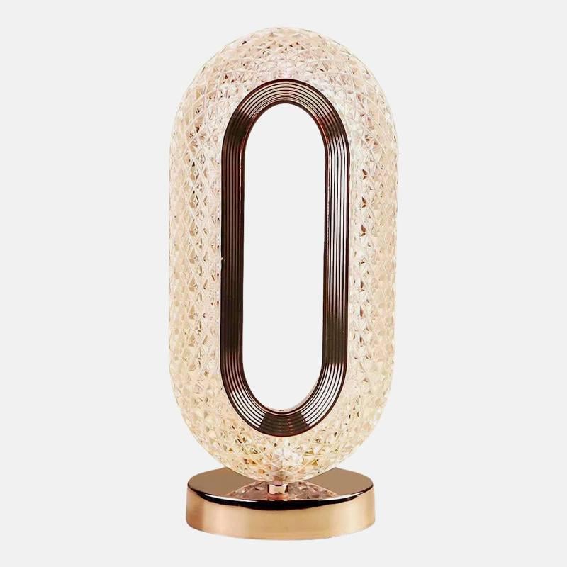 Настольная лампа светодиодная Crystal Lamp с сенсорным переключателем - фото 4