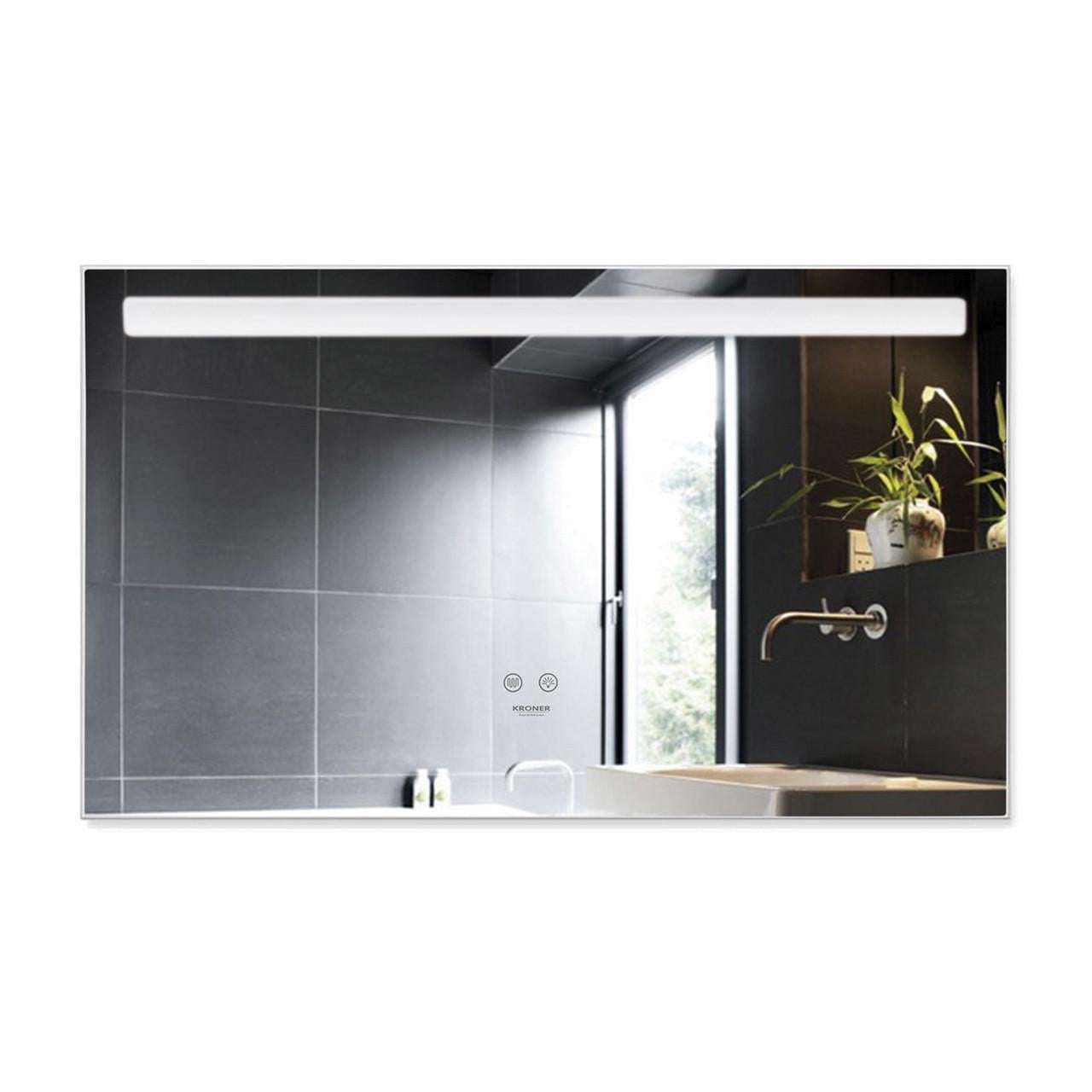 Зеркало Kroner KRP Spiegel HR5-8060 с LED-подсветкой и антизапотеванием Зеркало Kroner KRP Spiegel HR5-8060 с LED-подсветкой и антизапотеванием