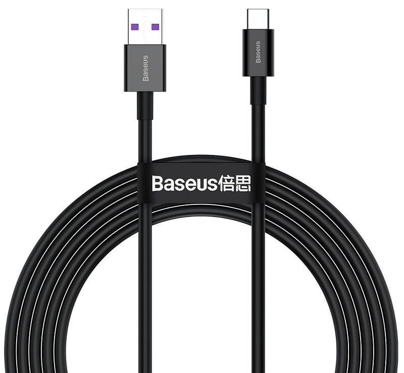 Кабель BASEUS CAMYS-A01 Superior USB-Micro USB 2 A 200 см Черный (534167)