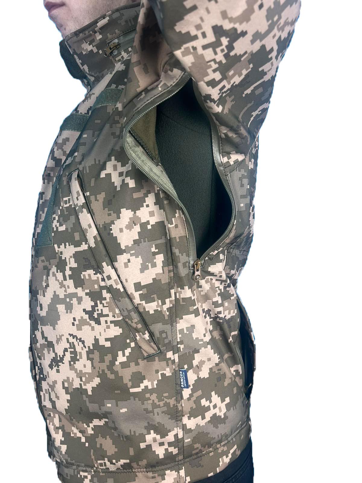 Куртка Soft Shell с флис кофтой Pancer Protection р. 56 ММ-14 (357557456) - фото 8