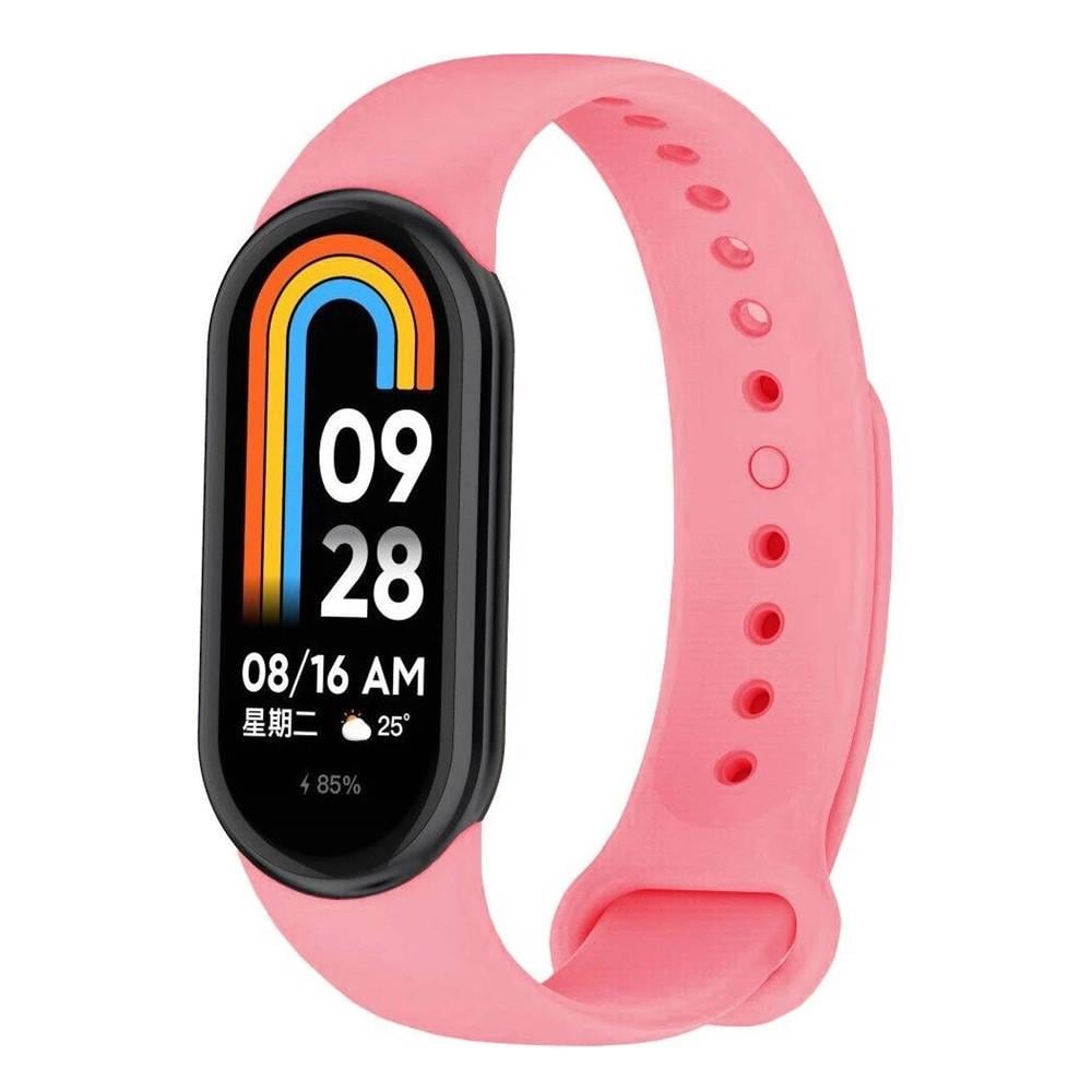 Ремешок для фитнес-браслета Xiaomi Mi Band 8/9 Светло-розовый (2418611212)