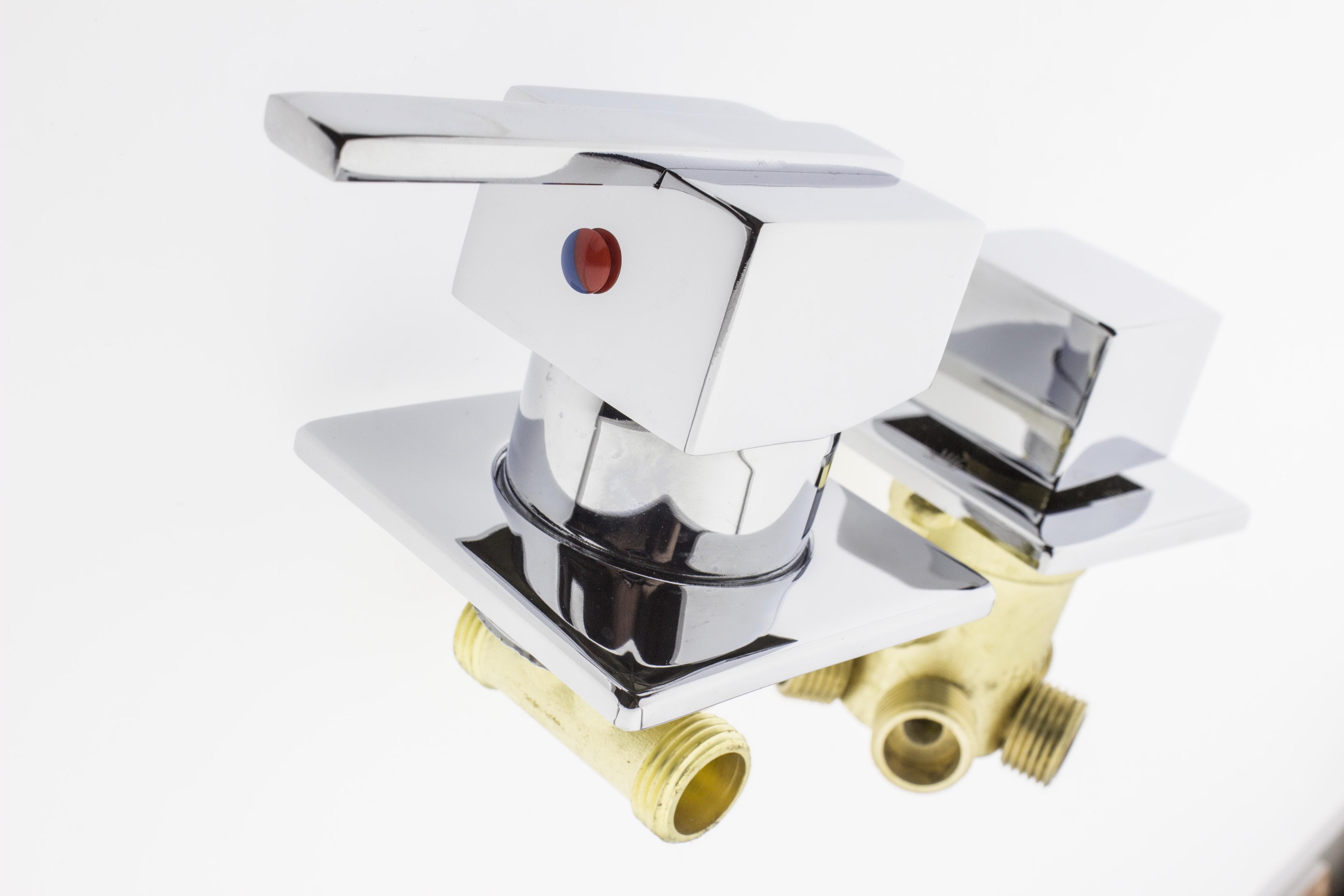 Змішувач для душової кабіни на п'ять положень під гайку у стійку душової кабіни (Г-5\10) - фото 5 Змішувач для душової кабіни на п'ять положень під гайку у стійку душової кабіни (Г-5\10) - фото 5