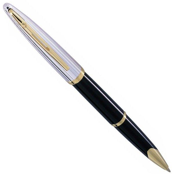 Ручка-роллер  WATERMAN DeLuxe Black Silver (41 200) - фото 1