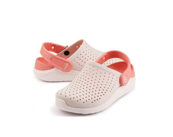 Крокси для дівчинки Crocs LiteRide Kids Clog Grey/Powder/White р. 34/35 Пудра (22557) Крокси для дівчинки Crocs LiteRide Kids Clog Grey/Powder/White р. 34/35 Пудра (22557)