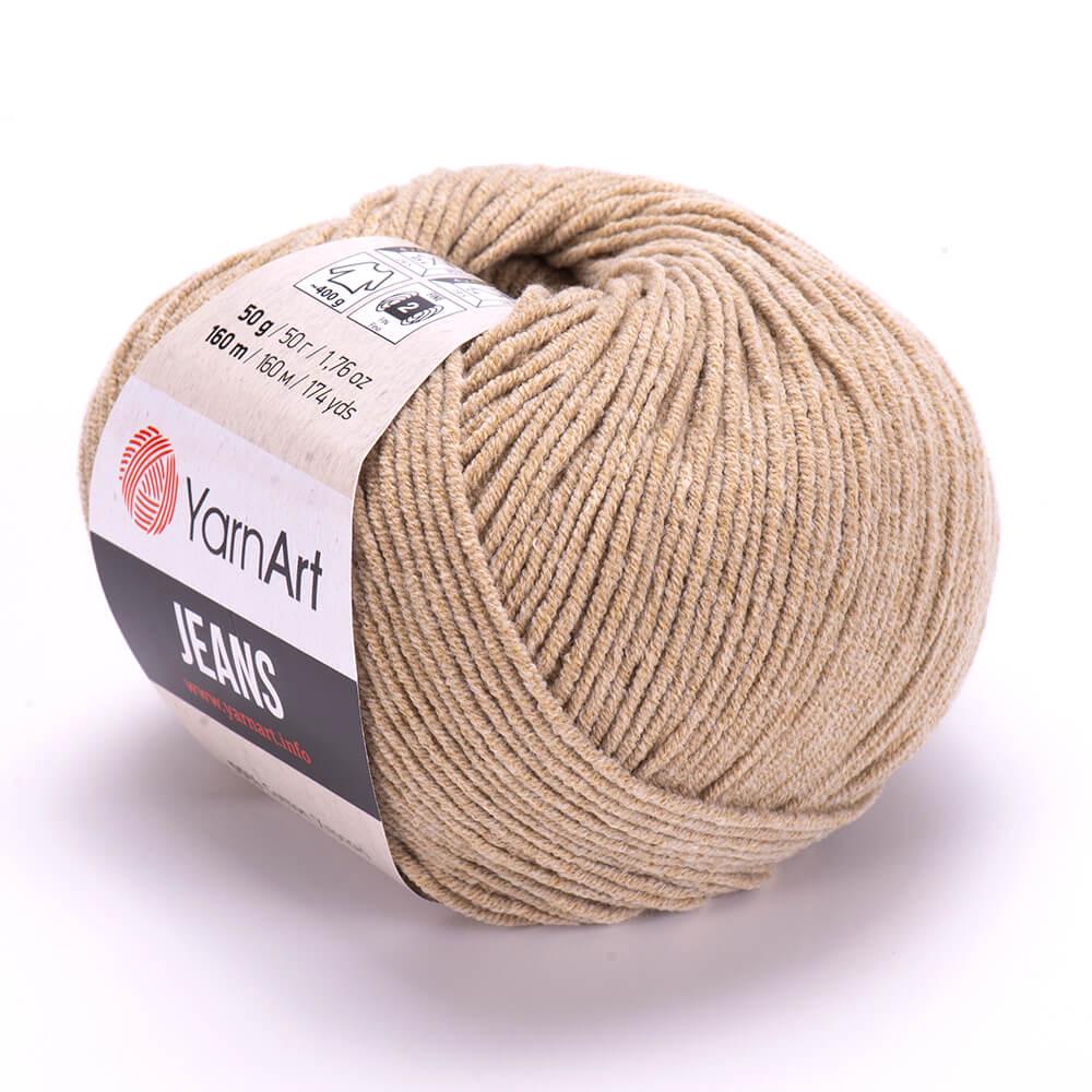 Пряжа YarnArt Jeans 48 бежевый (2312)