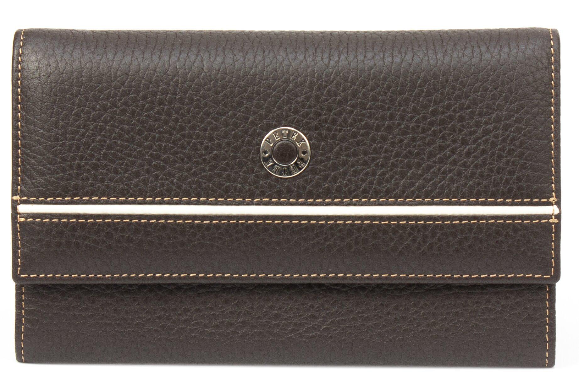 Портмоне женское Petek 407 Коричневый (407-46D-KD2)