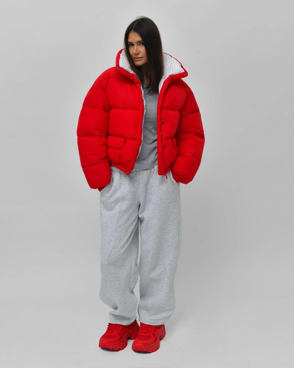 Пуховик жіночий короткий X-Woyz LS-8972-14 59375 М (2000002546726)