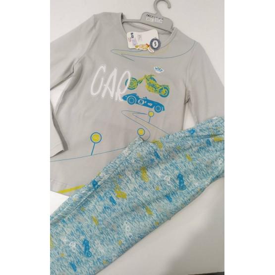 Пижама для мальчика BAYKAR р. 4 104-110 см 4-5 лет Серый (9635-223)