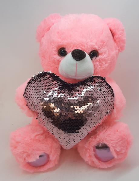 Мягкая игрушка Копица Медведь №14/4 30 см Розовый (00705-4)