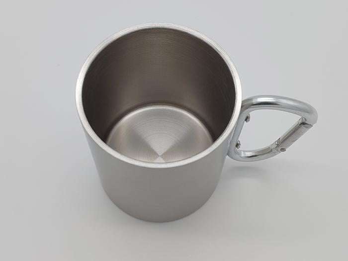 Термокухоль з нержавіючої сталі з карабіном 300 мл (1757682510) - фото 4 Термокухоль з нержавіючої сталі з карабіном 300 мл (1757682510) - фото 4